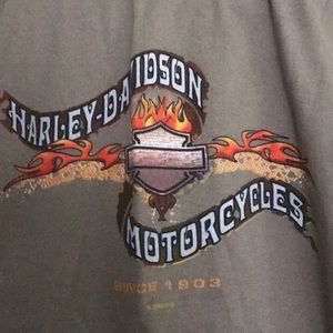 harley davidson motor cycle shirt!